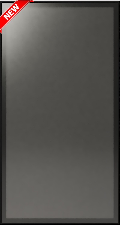 Midnight Glass cabinet door
